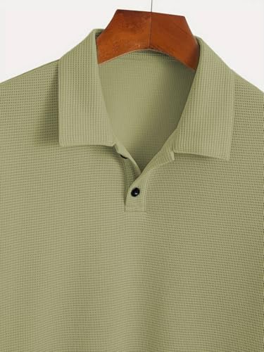 Image of TAGDO Men's Premium Waffle Knit Regular fit T-Shirt || Mens Tshirt (2018)