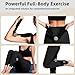 Signature Fitness Thigh Toner Workout Equipment, Arm Workout Leg Exercise Thigh Master Trimmer Inner Thigh Exercise Equipment All in One Trainer