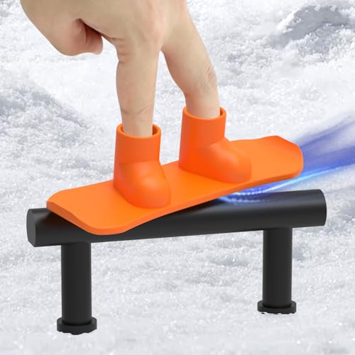 Mini Finger Snowboard Set with Obstacle Rail