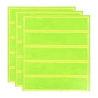 Sourcing Map Reflective Tape Caution Warning Sticker Adhesive Tape, 6 - View #2