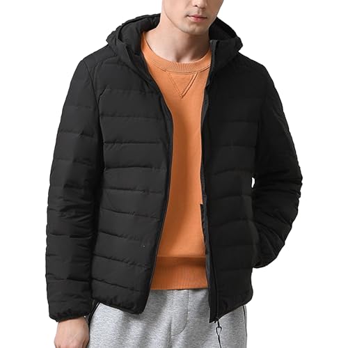 Doudoune chaude homme pliable fini les vestes lourdes avec ce modèle zippé