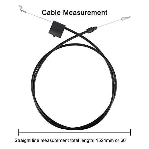 Replacement Tool Parts for Machine Control Cable Replace for Husquarna Replace Poulan PR675Y22SHP 96122000301 Rotary Lawn Mower