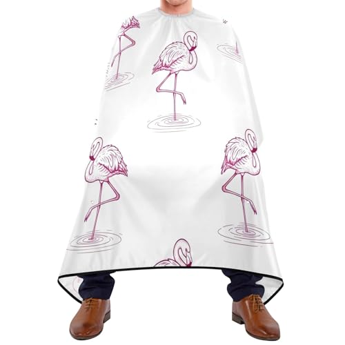 Capa de barbero impermeable profesional para hombre miniatura 1