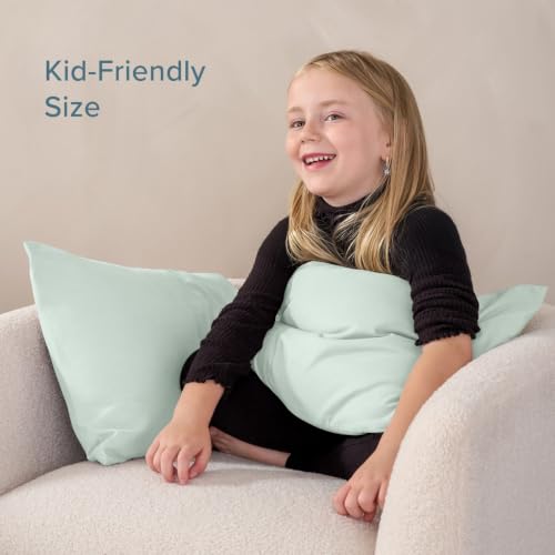 Image of Bare Home Pillowcases Envelope (Toddler Set of 2, Spring Mint)
