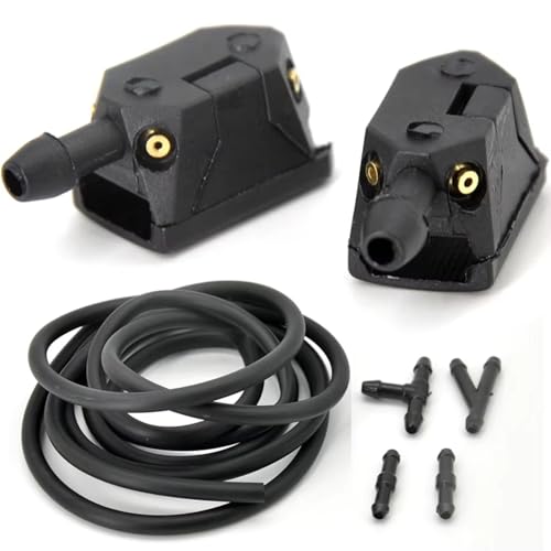 Compatible With DAF For XF For F85 F95 �� 4 �E�F�C�t�����g�K���X�E�H�b�V���[���C�p�[�u���[�h���X�v���[�W�F�b�g�m�Y���g���b�N�z�[�X�`���[�u�p�C�v �E�H�b�V���[�W�F�b�g(Nozzle and 2m Hose)
