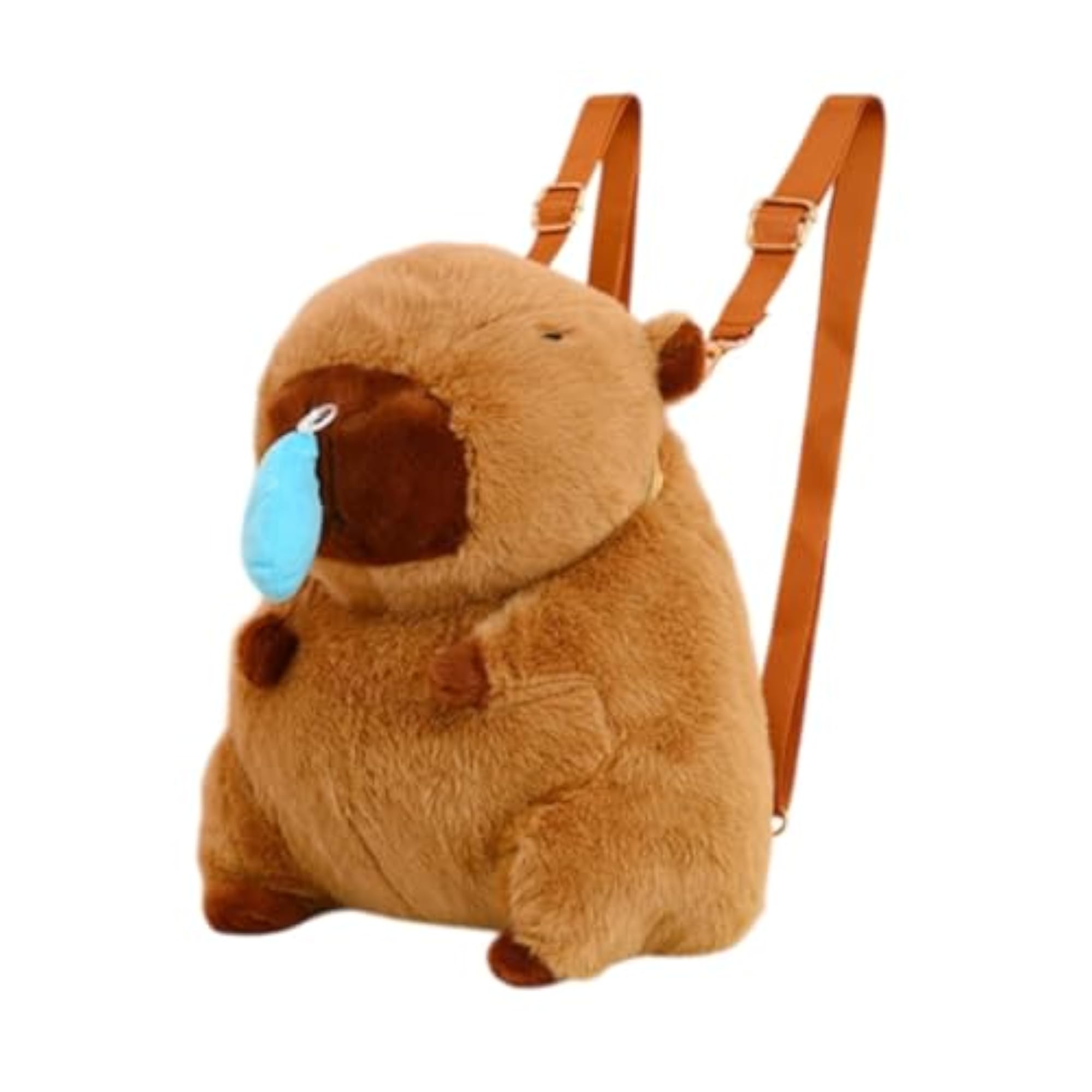 Plush Capybara Stuffed Animal Backpack for Men