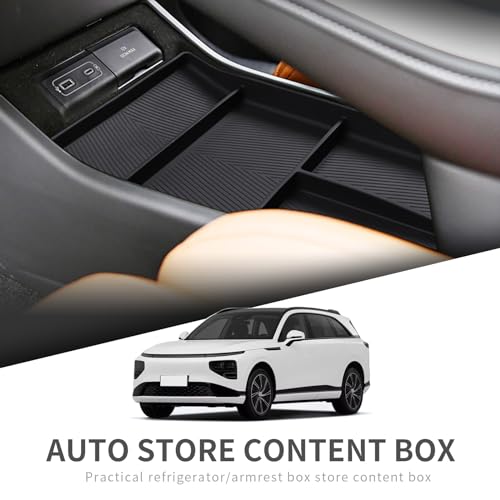 Rangement de console Xpeng G9 de qualité supérieure avec tapis de protection
