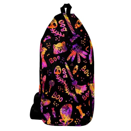 Sac à dos d'Halloween sorcière léger et spacieux pour homme et femme