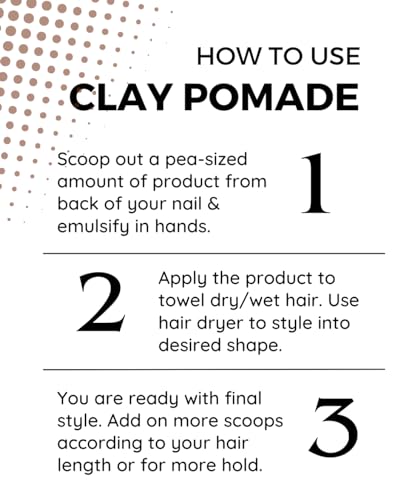 Haxxed Extreme hold Clay Pomade | Made with all natural ingredients | Oil based clay | 36hrs hold | Preservative free | All day long hold (100gms)… - Image 7