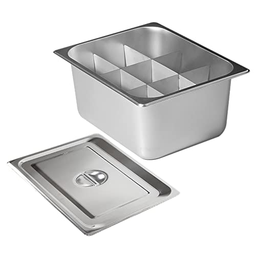 ANJIZERUEN おでん鍋 電気式おでん鍋 仕切り鍋 ステンレス鋼 仕切り付 火鍋 卓上鍋 スパイシー鍋 関東煮 多用途おでん鍋 業務用 家庭用 (9ッ仕切)