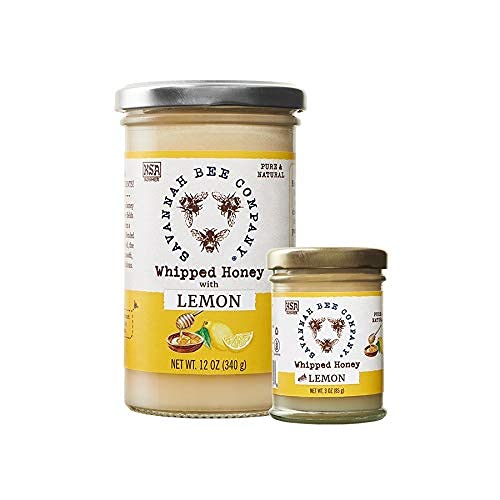 Whipped Honey - Lemon 3 Ounce Sampler Jar by Savannah Bee Company