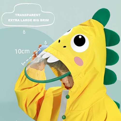 Toddler Rain Suit for Boys Girls One Piece Coverall Rain Jacket Kids Puddle Suit2