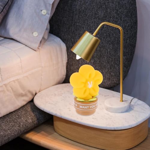 Lámpara de mesa de noche de silicona recargable USB miniatura 7