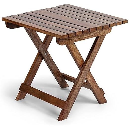 azaza Wooden Folding Stool