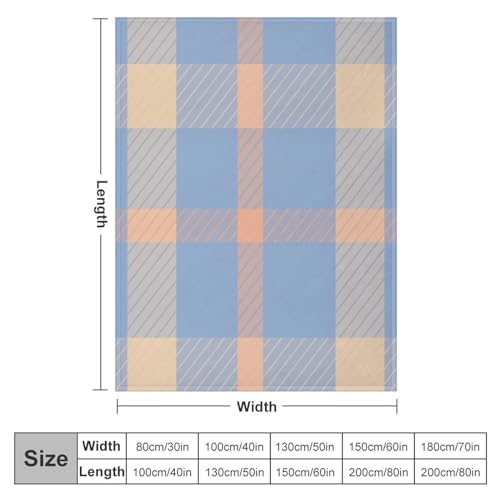 Couvertures de lit molletonnées grands carreaux pour remplacer vos plaids rêches - 3