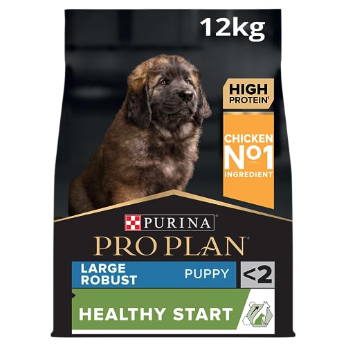 PURINA PRO PLAN | Healthy Start | Croquettes pour Chiot de grande taille de morphotype robuste | Renforce les défenses naturelles du chiot | Riche en Poulet |...