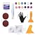 Drywall Repair Kit with Gloves - 2 Pack Spackle Wall Repair and Wall Patch Repair Kit & High Strength Small/Large Wall Hole Repair, Dry Wall Patch Kits with Plaster, Scrapers, Sandpaper, and Patches