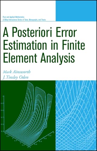 A Posterori Error Estimation in Finite Element Analysis
