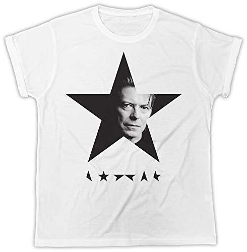 David Bowie Black Star Poster T-Shirt Divertente