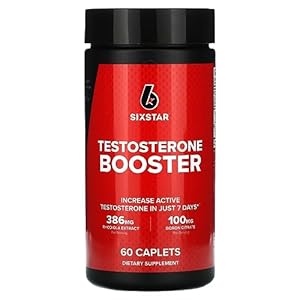 Testosterone Booster for Men Six Star Pro Nutrition Test Booster for Men Extreme Strength + Enhances Training Performance + Scientifically Researched Test Boost Supplement, 60 Pills