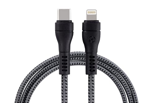 Image of Nextech Sync & Charge USB-C to 8 Pin Cable | Fast Charging & Data Transfer | Compatible with iPhone, iPad | Lightning Cable iPhone, iPhone Charger Wire, Data Cable, Fast Charging Cable