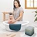 Comfy Cubs Muslin Baby Washcloths 6 Pack - Soft 6-Layer Cotton Wash Cloths for Sensitive Skin - 10