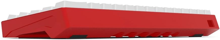 iQunix Lambo62 Wired 60% Mechanical Gaming Keyboard Cherry MX Black Switch Aluminum Base PBT Keycaps Red Case