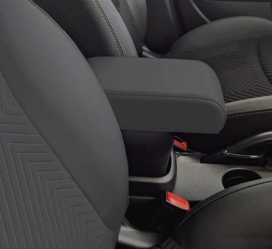 Bracciolo PREMIUM compatibile per 500L RESTYLING (Maggio 2017-2022) in TESSUTO NERO - REGOLABILE IN LUNGHEZZA bracciolo compatibile 500L