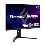ViewSonic XG275D-4K 27 Inch 4K UHD Gaming Monitor with Switchable Refresh Rate Up to 320Hz, 0.5ms Response Time, AMD FreeSync Premium, Advanced Ergonomics, HDMI, DisplayPort, and 65W USB-C