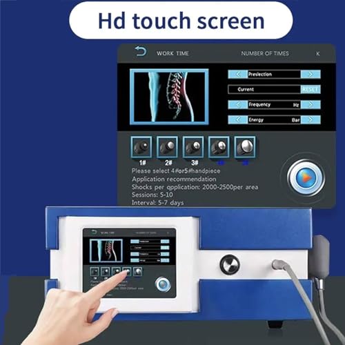 Máquina de Terapia de Ondas de Choque, Tratamiento ED y Alivio de Dolor Muscular Masajeador Externo Físico para Codo de Tenista en Casa miniatura 3