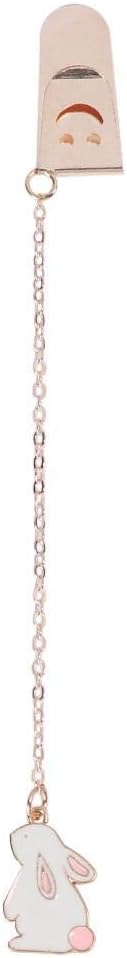 1 PC Cute Cartoon Metal Small Pendant Bookmark Girl Heart Panda Student Book Page Clip Creative Decoration Pagination Mark-7