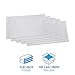 Boardwalk Linear Low Density Industrial Can Liners, 45 gal, 0.9 mil, 40 x 46, White, 100/Carton