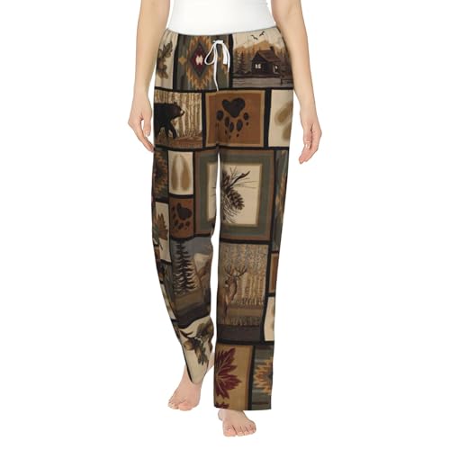 Pantalon de pyjama pour femme idéal pour vos soirées cocooning rétro