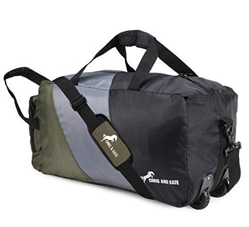 foldable duffle with wheels