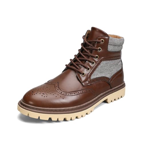 Image of Shaire Men's Leather Chukka Boots | Lace-Up Ankle Boots for Men | Casual Comfort Boots