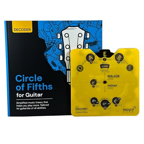 Guitar Circle of Fifths Wheel & Theory Book – Teoría musical fáci...