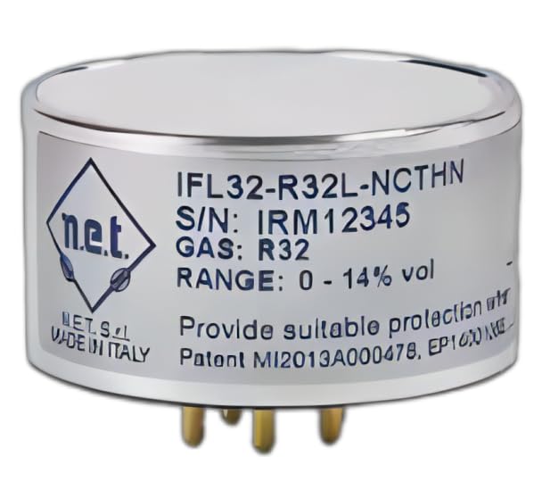 CiTiceL IREF 32mm R1234ZE Refrigerant Sensor: 0-2000ppm NET IRM12345 IFL32-R32L-NCTHN