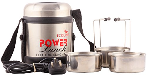 Image of Ecoline PL3, Electric Lunch Box, Capacity 1200 ml (3 Containers 400ml)