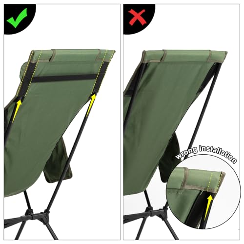 TOBTOS Portable High Back Camping Chair の商品画像 6