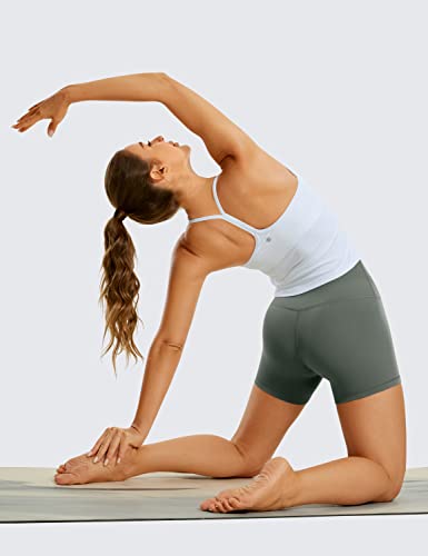 Image of CRZ YOGA Butterluxe Biker Shorts 4 inch | Extremely Soft, Gentle Compression, Yoga, High Waisted, for Women