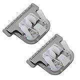 2PCS Replacement Detachable T Blade Compatible for Wahl T Blades for Trimmer Models 9864/9864SS/9686/9818A/9854L/9870/9888/9937