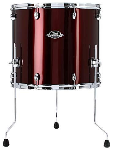 Pearl Export EXX Floor Tom - 18 Inches X 16 Inches, Burgundy