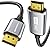 SWITCHFLUX Active DisplayPort to HDMI Cable 6Ft (4K@60Hz,1440P/2K@120Hz) Uni-Directional Display Port 1.2 to HDMI 2.0 Braided Cord,DP to HDMI Compatible with AMD,NVIDIA,Desktops,and Gaming Monitors