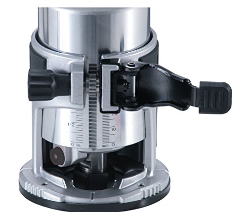 Anesty AOBAUSA508B1 Compact Router With Trimmer/Fixed Base, Variable Speed Trim Router Palm Router Laminate Trimmer thumb #3