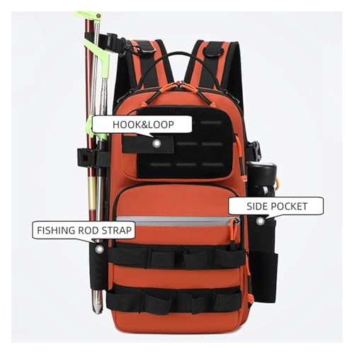 Sac à dos de pêche ergonomique pour protéger vos leurres