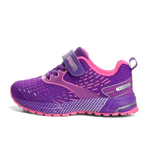 Image of KUBUA Kids Sneakers Lightweight Boys Girls Tennis Shoes | Breathable, Comfortable, Non Slip, Easy to Put On, Running, Walking, Gym, School, Daily Play, Toddler