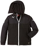 bench fleecejacke mädchen 140 black-white PUMA Kinder Jacke Bench Jacket Mantel, black-White, 140