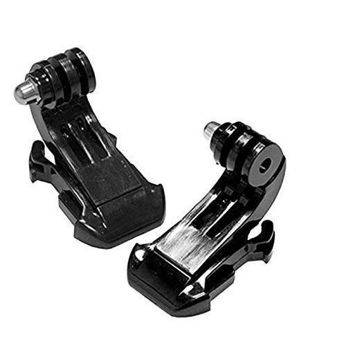 Brain Freezer 2X Improved Tough J Hook Quick Release Buckle Mount Compatible with GoPro 10 9 8 7 6 5 4 4k Eken AKASO SJCAM YI and Other Action Cameras Black