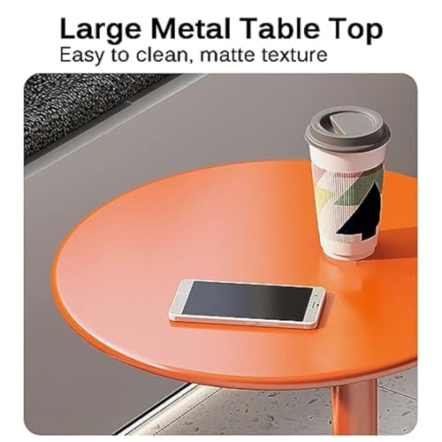 Mesa de sofá en forma de C para comer y trabajar cómodamente en espacios pequeños 6