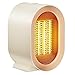 Heizlüfter, 1200W Heizung Tragbar Heizstrahler baby Heizlüfter Leise Heater 2 Heizleistungen PTC Heizlüfte Keramik Büro Überhitzungs & Kippschutz für Dad Büro Zuhause, Schlafzimmer